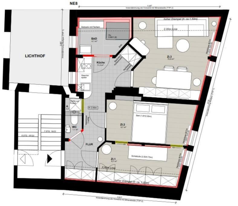 Ueber Den Daechern Der Altstadt Apartment Rostock